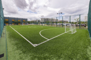 a futsal court