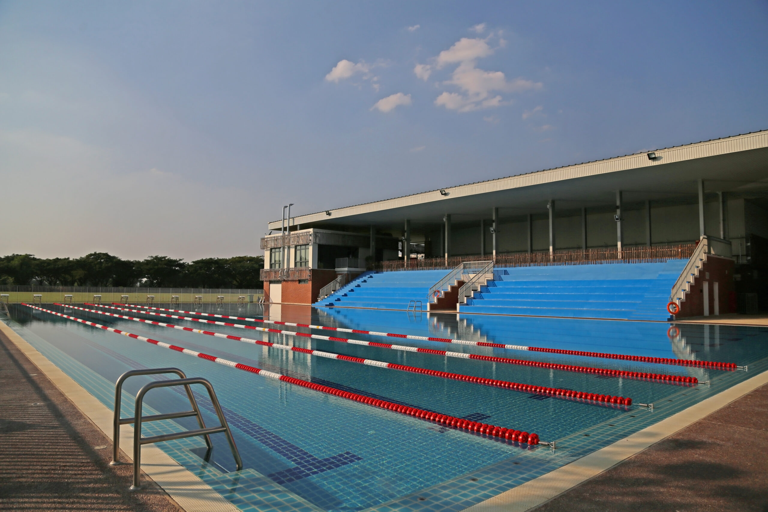 a picture of Olympic-sized swimming pool