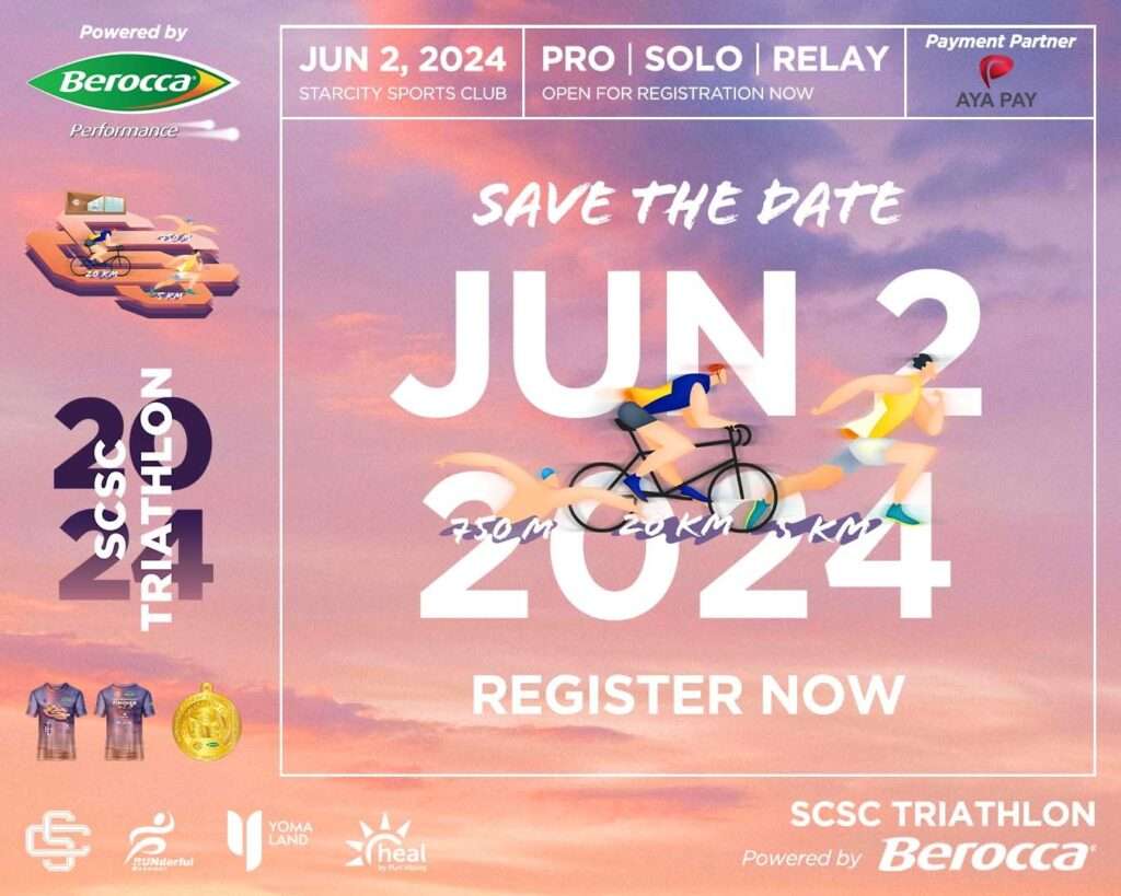 SCSC Triathlon Powered by Berocca – Save the Date!