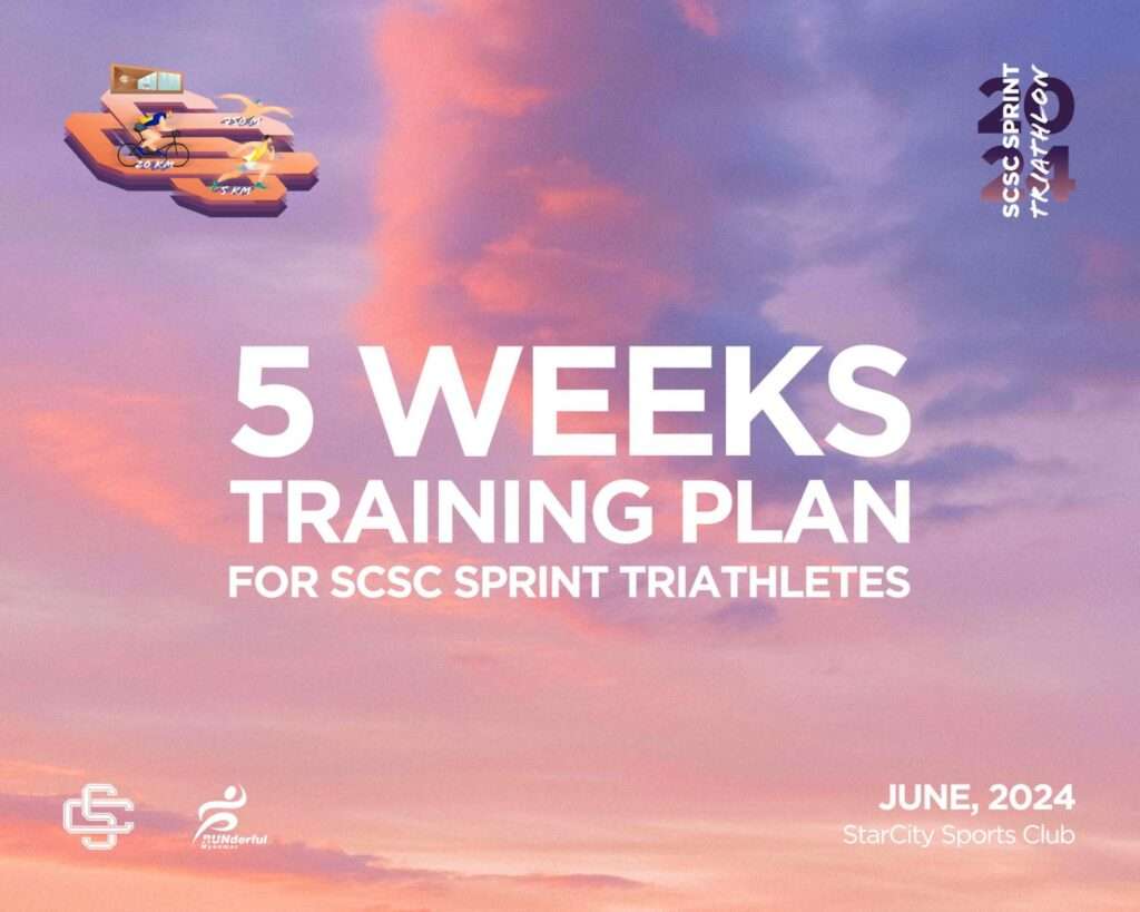 SCSC Triathlon Powered by Berocca – Training Plan